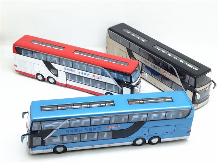 Model Bus Realistic Toy Vehicle