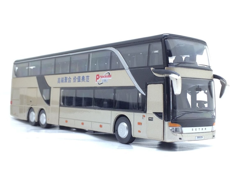 Model Bus Realistic Toy Vehicle