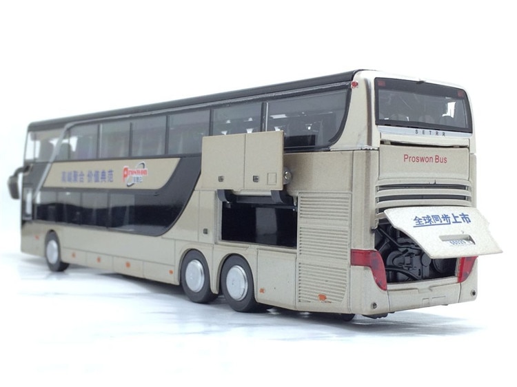 Model Bus Realistic Toy Vehicle