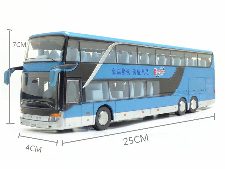 Model Bus Realistic Toy Vehicle