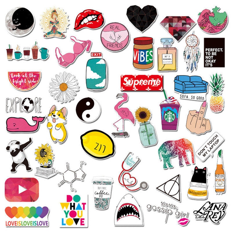 Vinyl Stickers Decorative Stickers Women