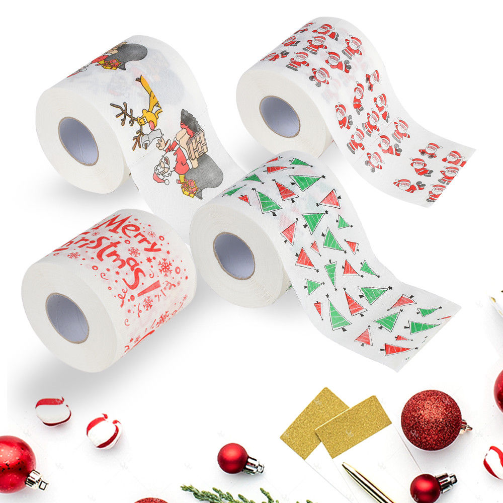 Toilet Tissue Christmas Design