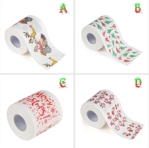 Toilet Tissue Christmas Design