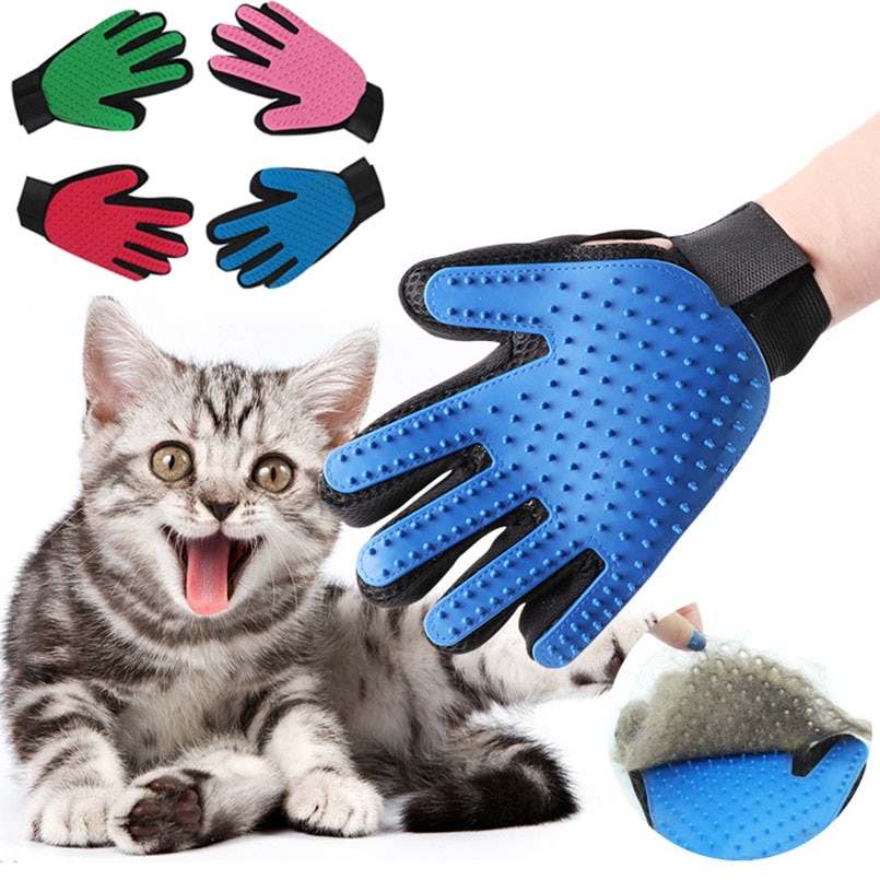 Cat Grooming Glove Massage Brush