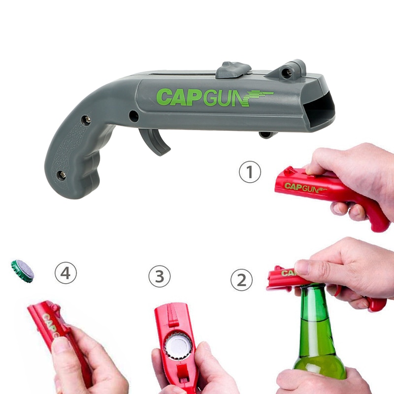 Beer Bottle Opener Flying Cap Launcher