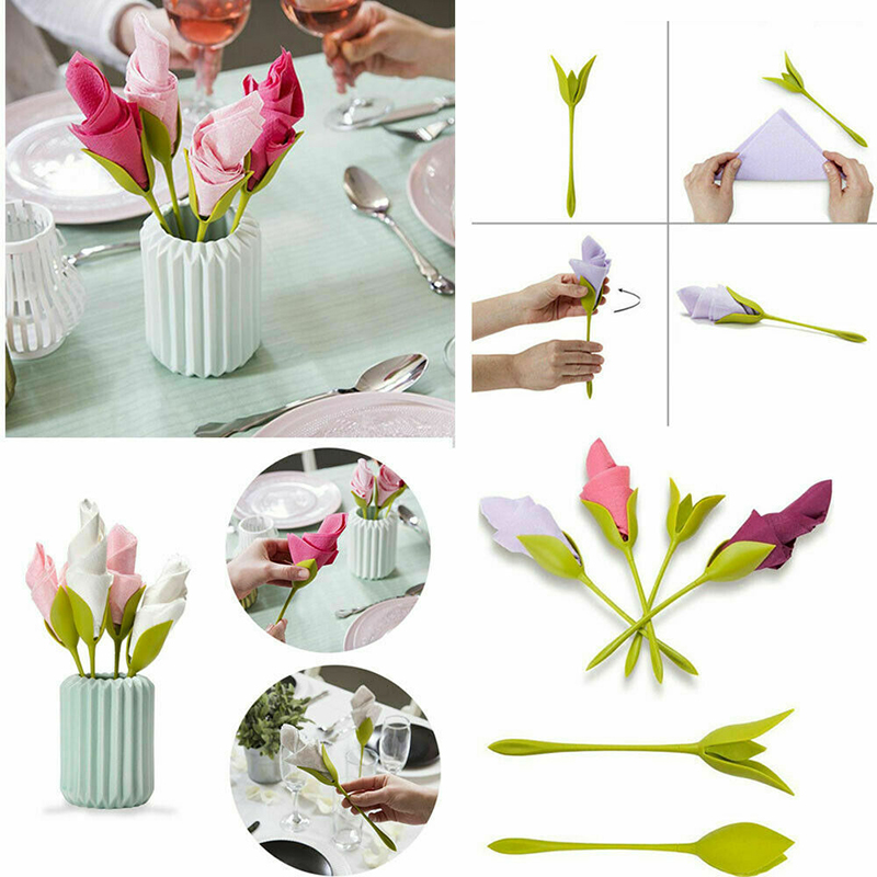 Napkin Holder DIY Flower Branch Decoration