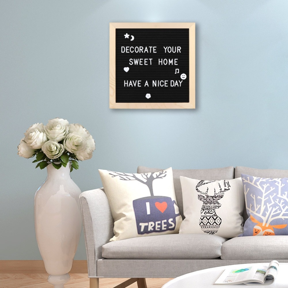 Felt Letter Board DIY Message Board