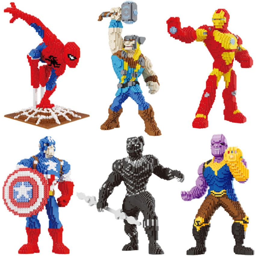 Nanoblock Building Blocks Super Hero