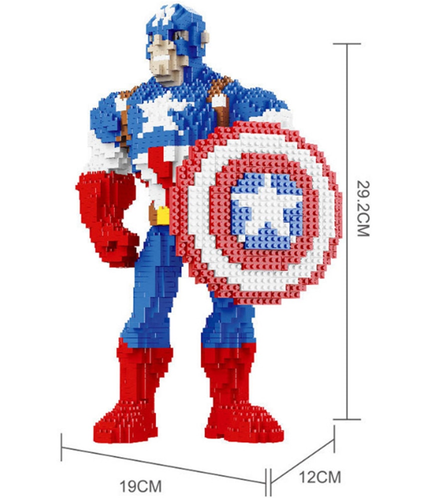 Nanoblock Building Blocks Super Hero