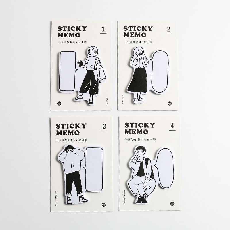 Memo Notepad Kawaii Sticky Notes