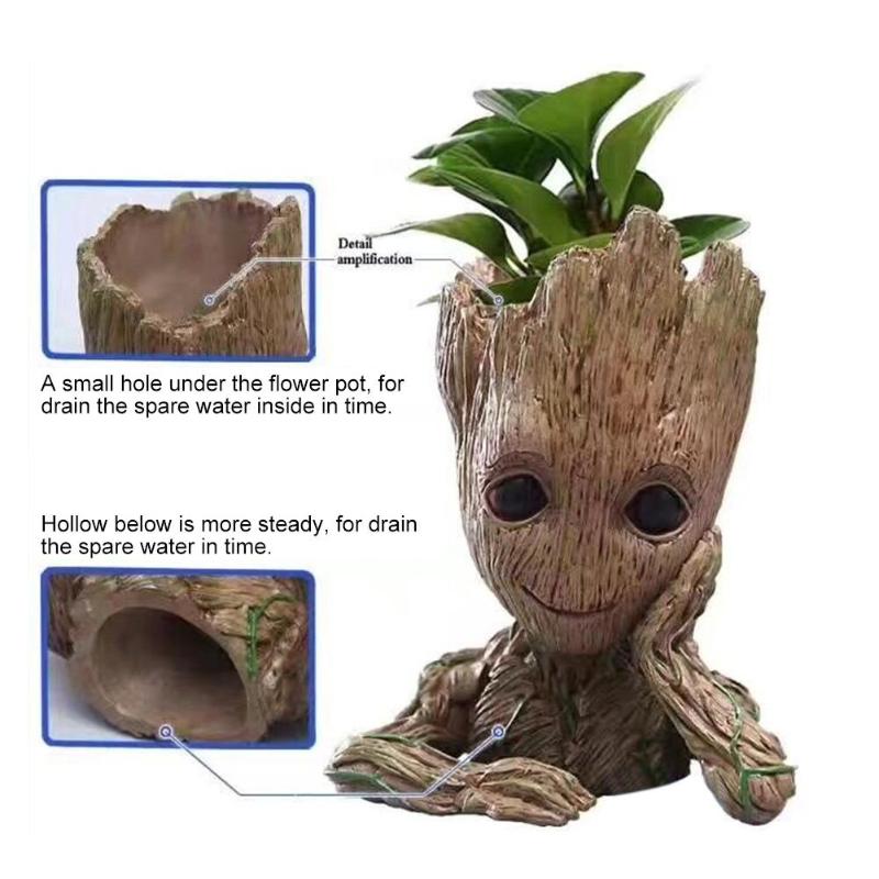 Groot Plant Pot Garden Decor