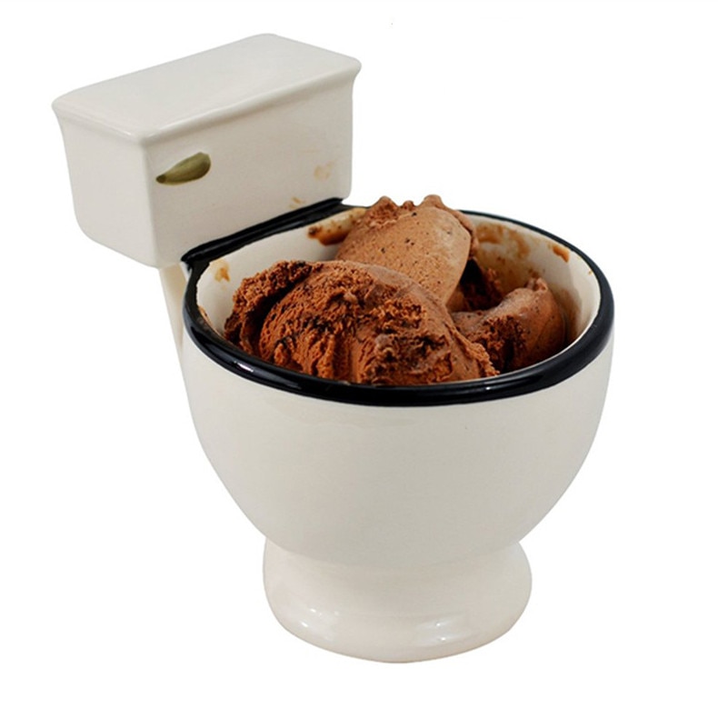 Ceramic Mug Novelty Toilet Cup