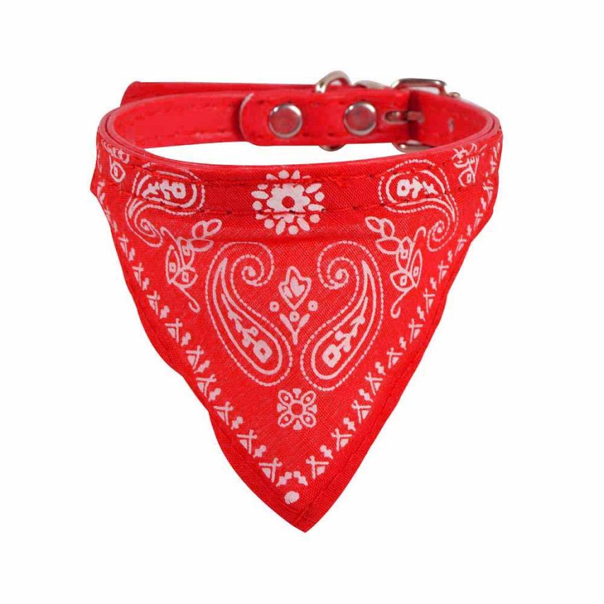 Dog Bandanas Adjustable Neckerchief