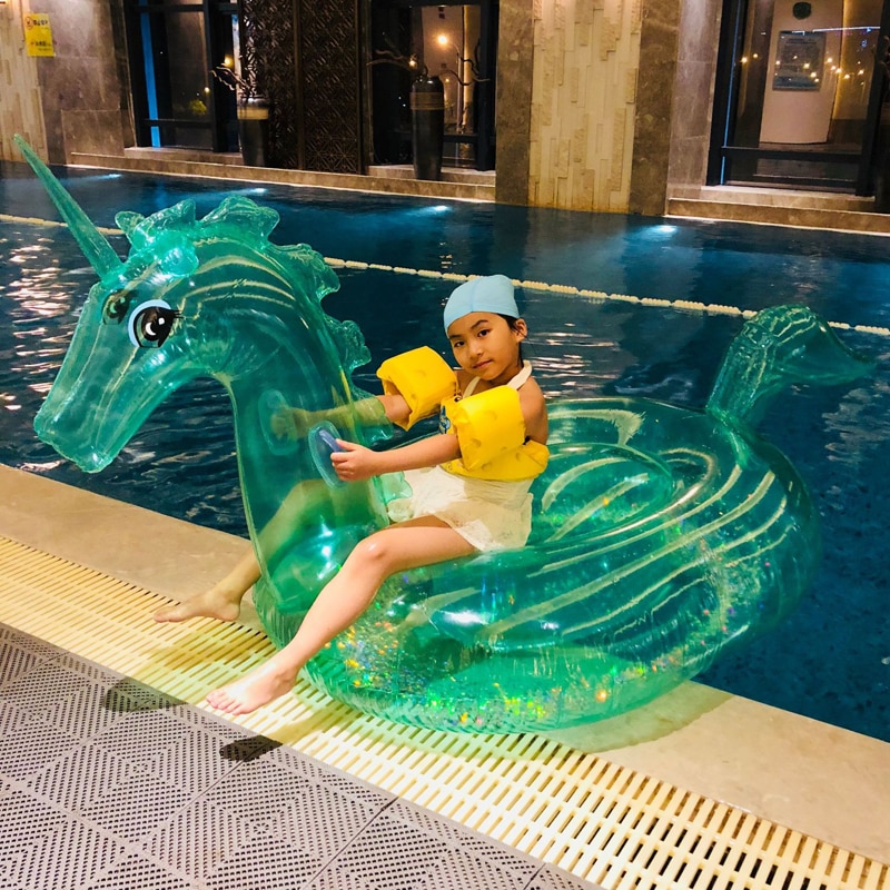 Unicorn Pool Float Inflatable Ride