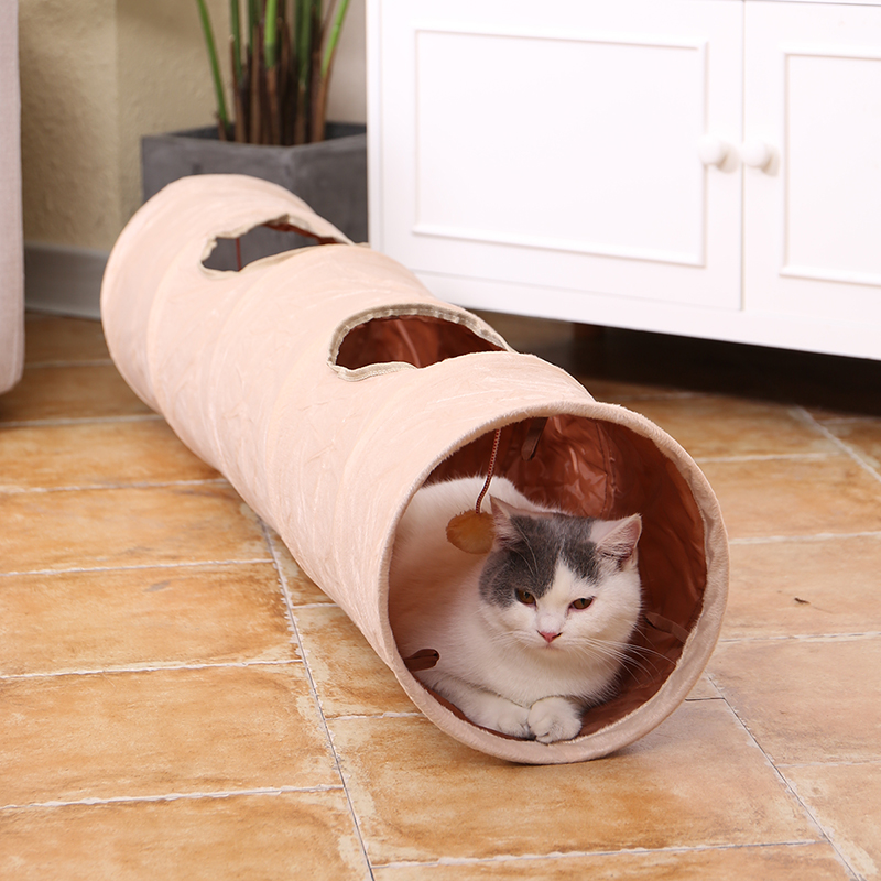 Cat Tunnel Foldable Interactive Toy