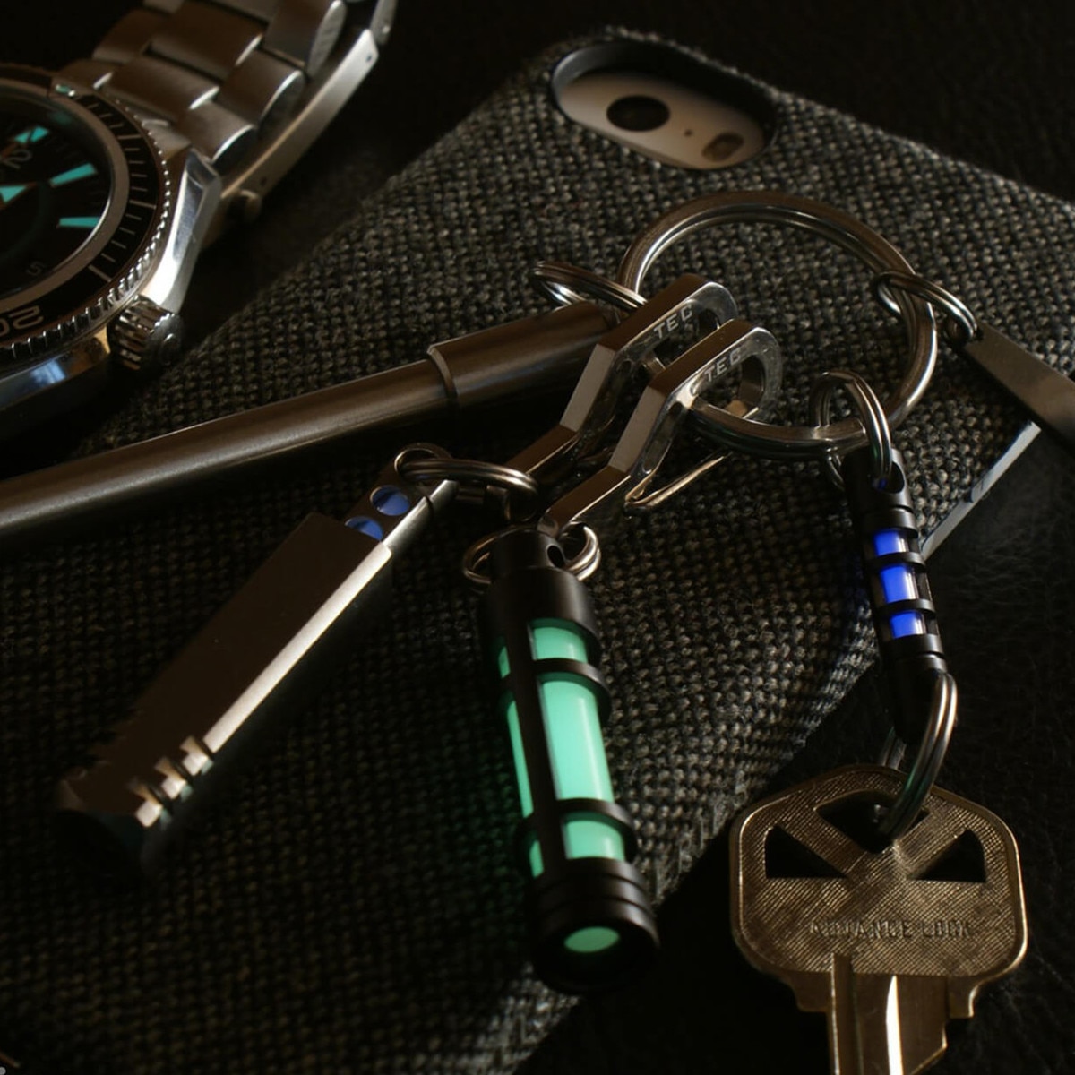 Cool Keychains Tritium Luminous Light