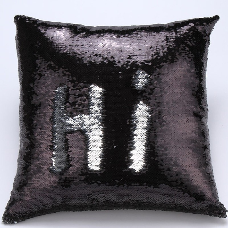 Pillow Cases Color Changing Sequins