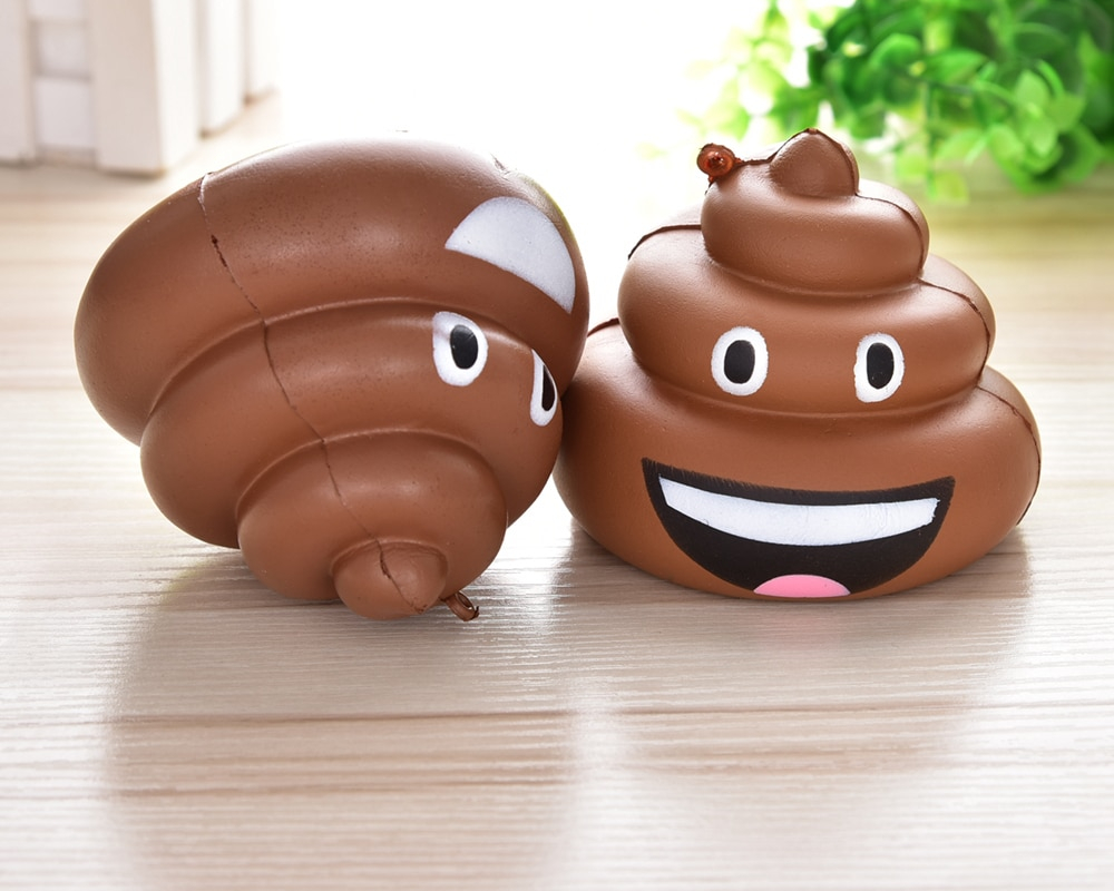 Squishy Toys Funny Poop Shape