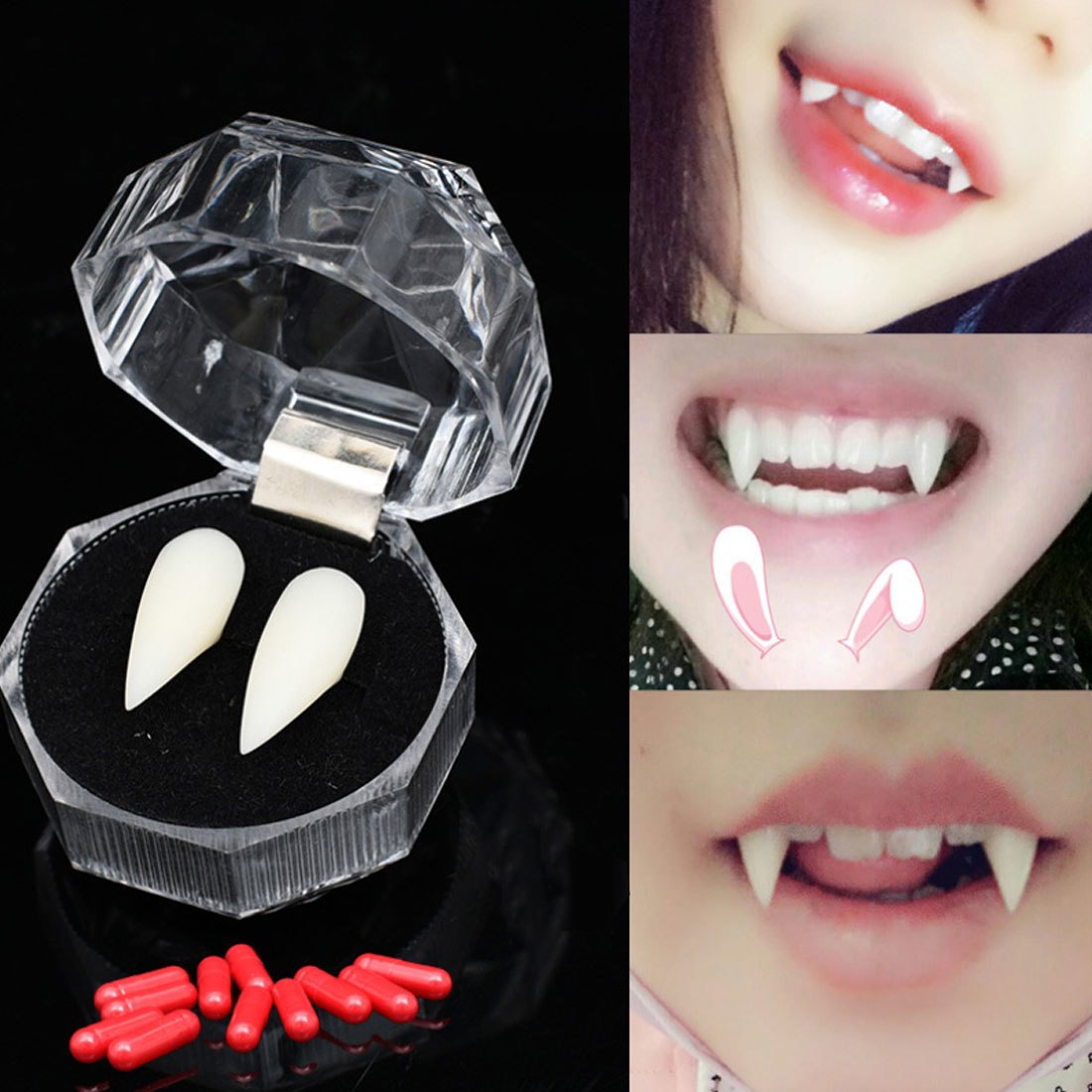 Vampire Teeth 4pcs For Halloween