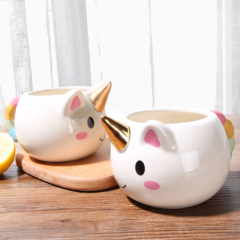 Cute Ceramic Unicorn Coffee Mug