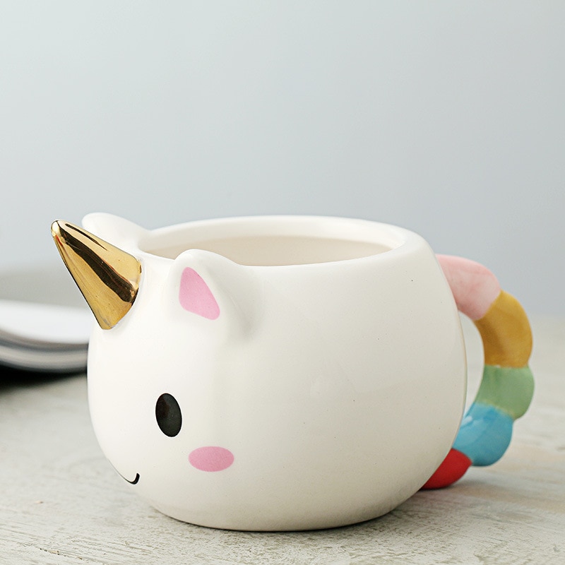 Cute Ceramic Unicorn Coffee Mug