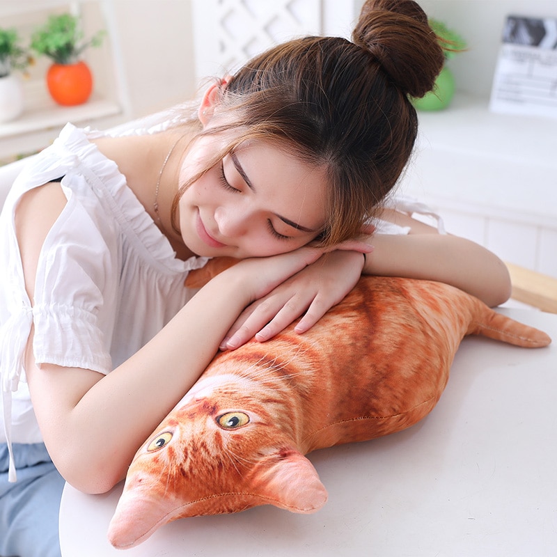 Cat Stuffed Animals Plush Toy Pillow