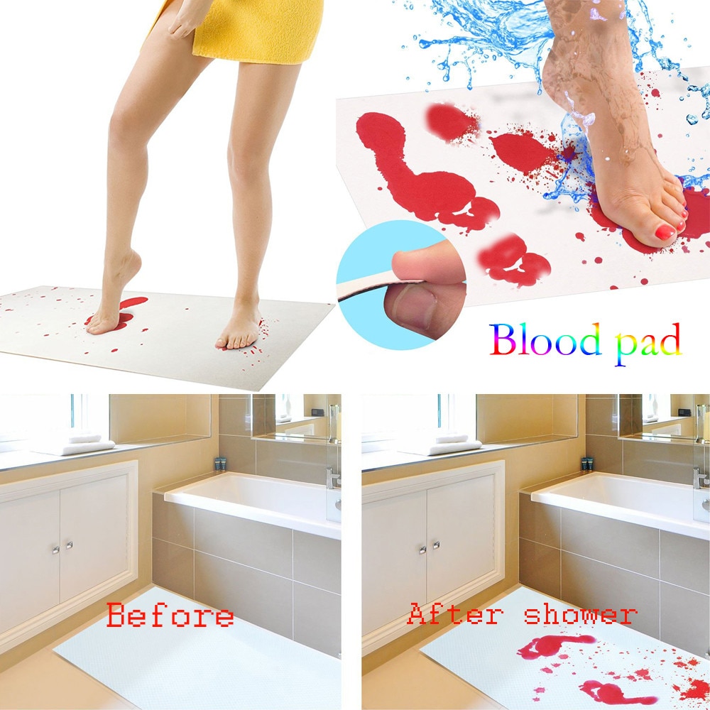 Bathroom Rugs Bloody-Color Mat