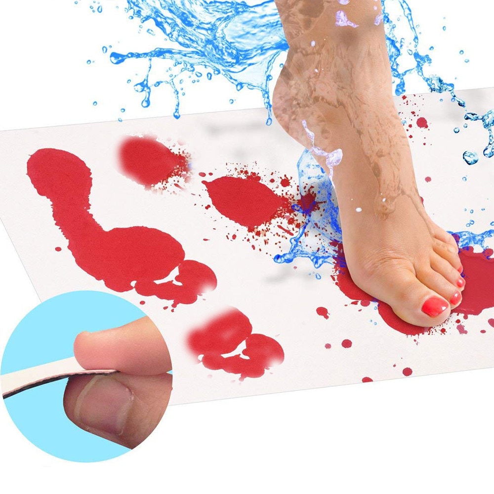 Bathroom Rugs Bloody-Color Mat