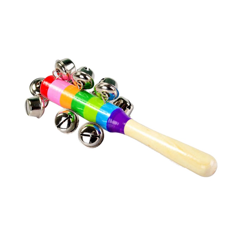 Colorful Wooden Bell Instrument