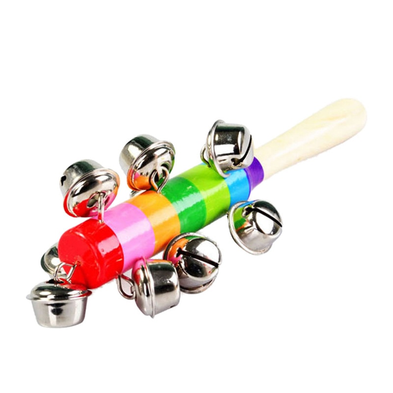 Colorful Wooden Bell Instrument