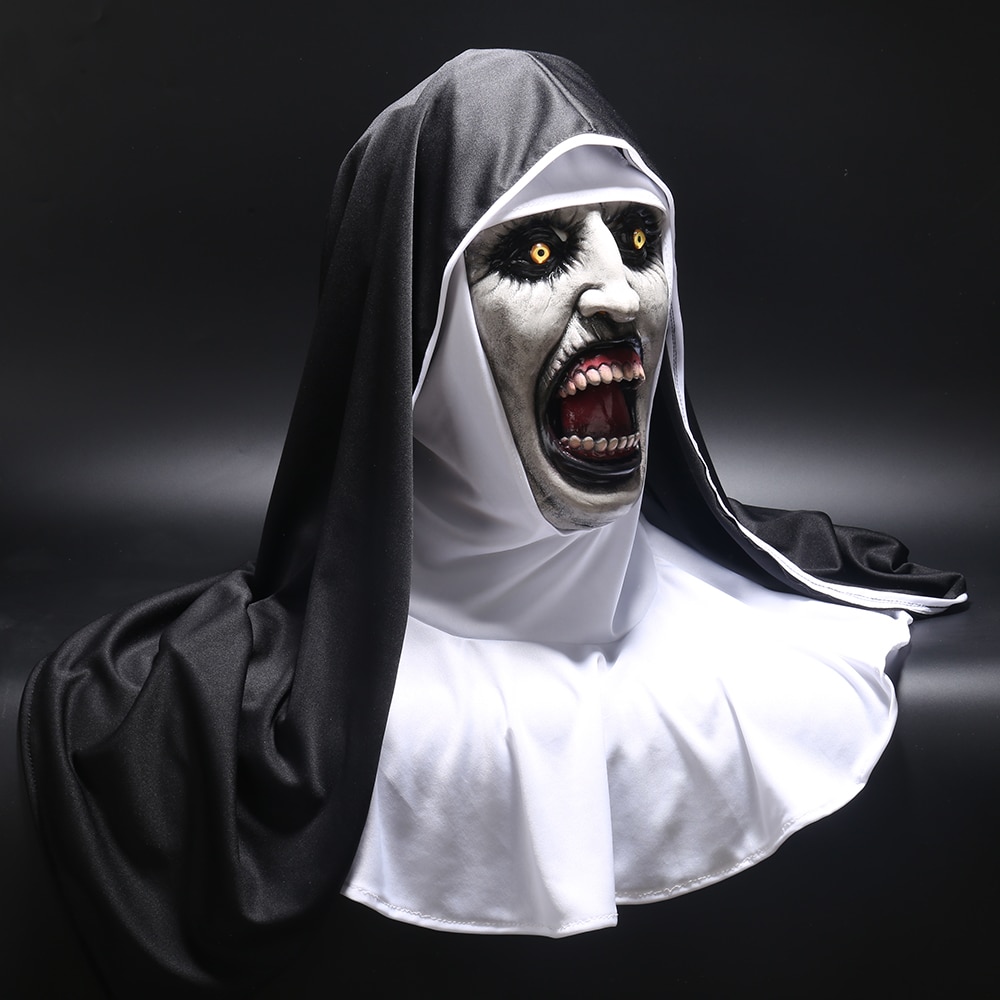 Valak Scary Latex Mask