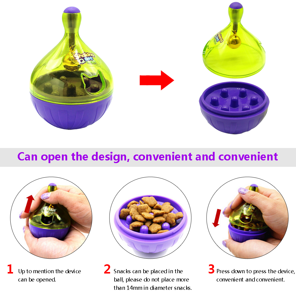 Cat Feeder Interactive Toy Treat Dispenser