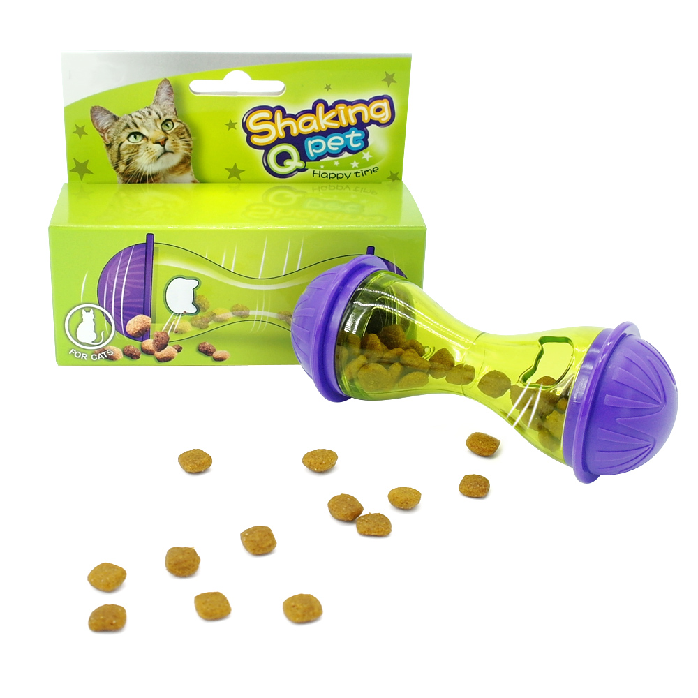 Cat Feeder Interactive Toy Treat Dispenser