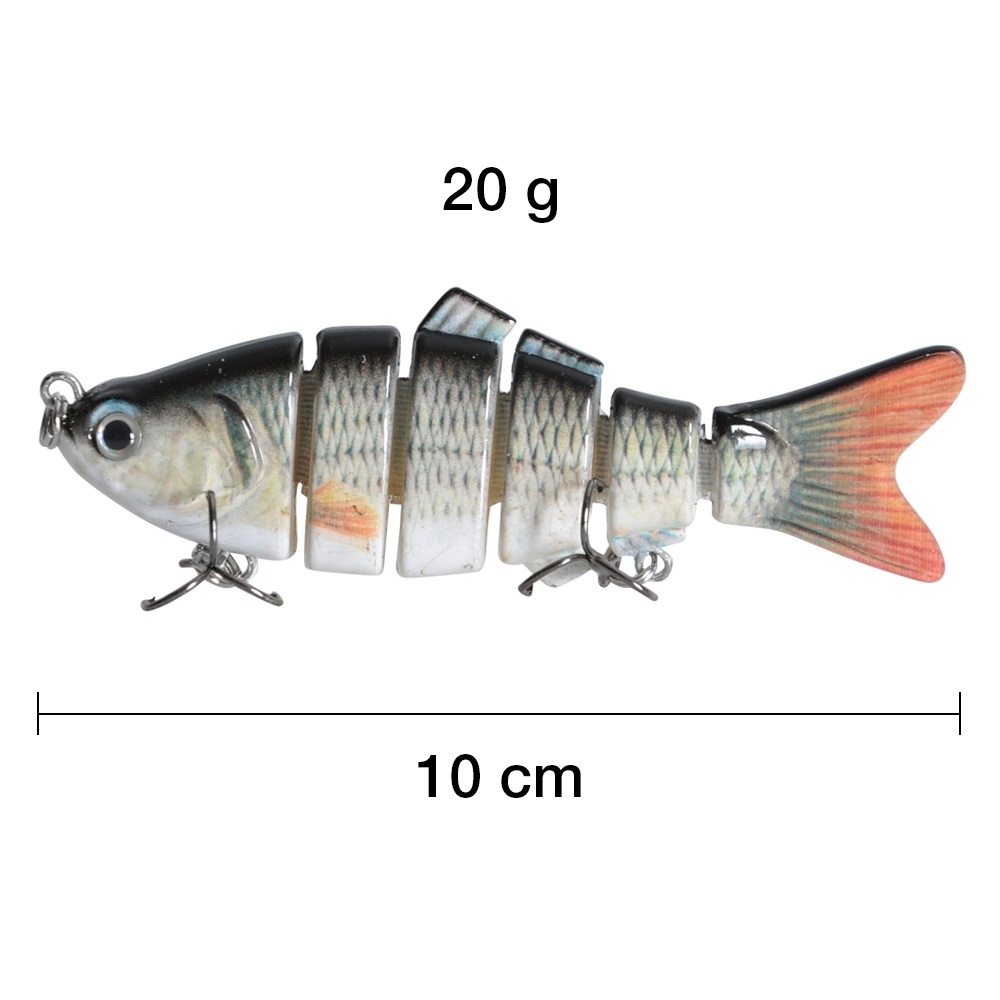 Segmented Lifelike Fishing Lure