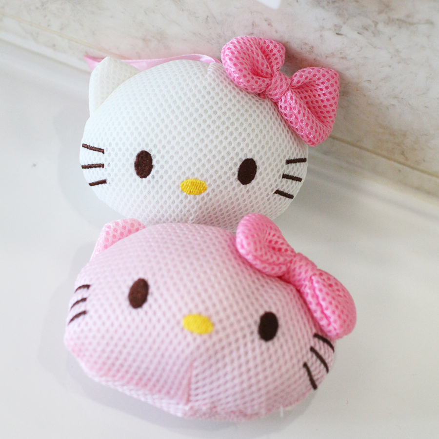 Super Cute Cartoon Animals Bath Sponge Scrub Ball