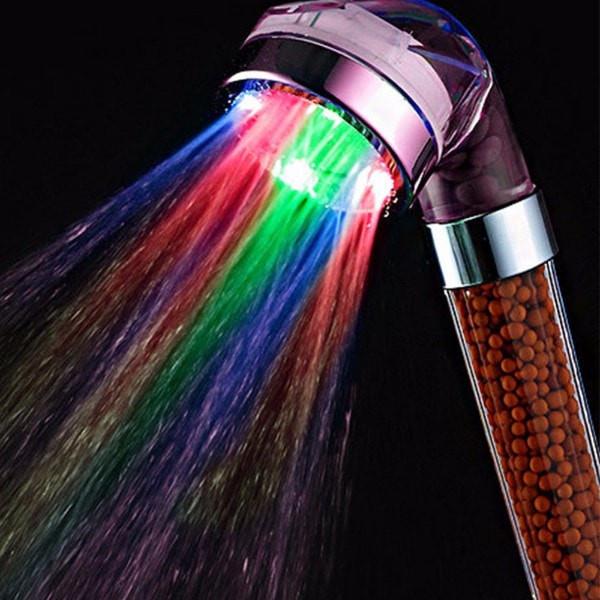 LED Shower Head 7 Color Changing Light