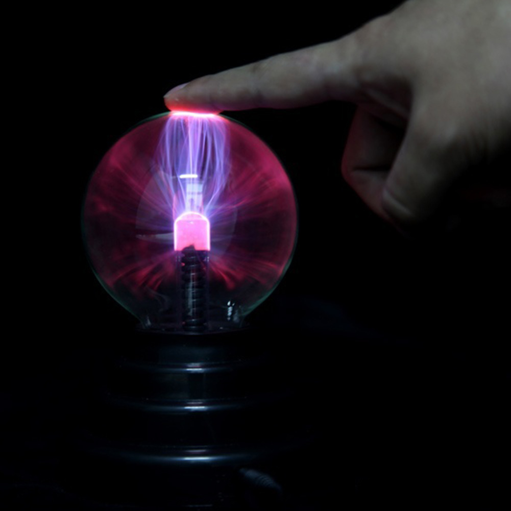 Plasma Ball Night Light Static Lamp