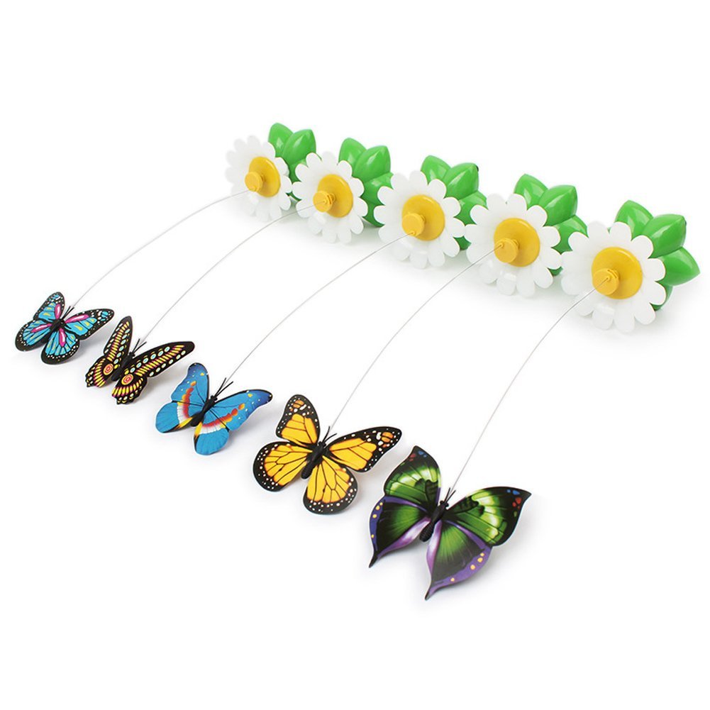 Interactive Cat Toy Electric Moving Butterfly