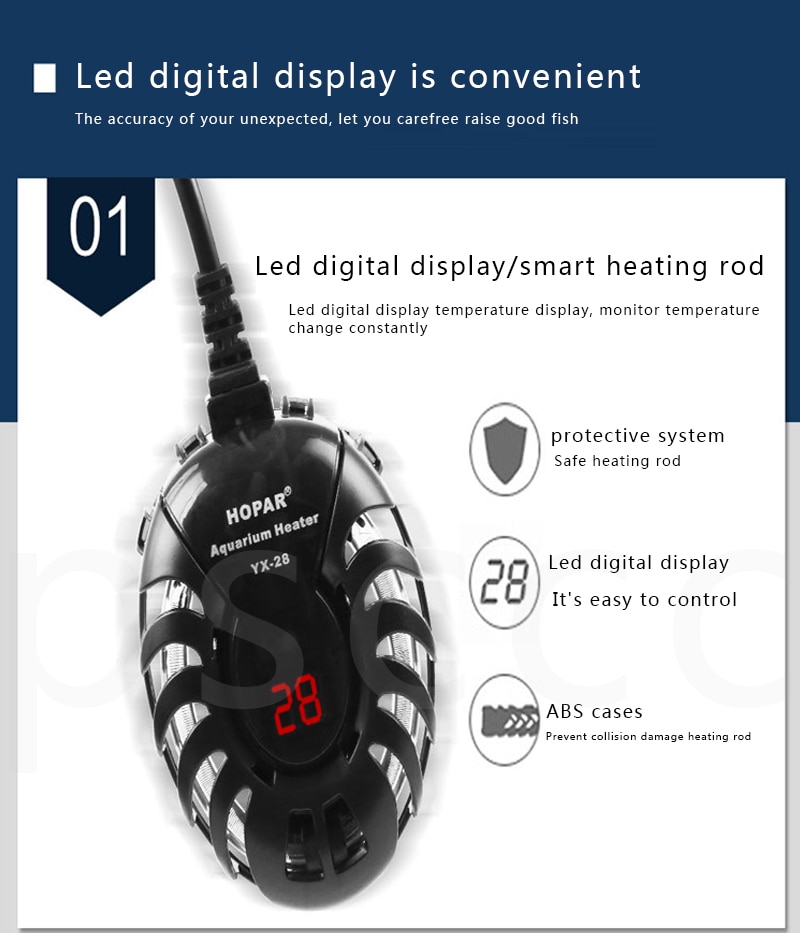 Aquarium Water Heater Temp Controller