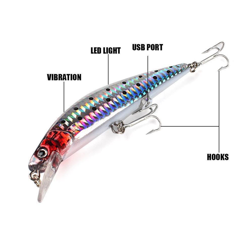 Fishing Lures LED Electric Life-Like Bait