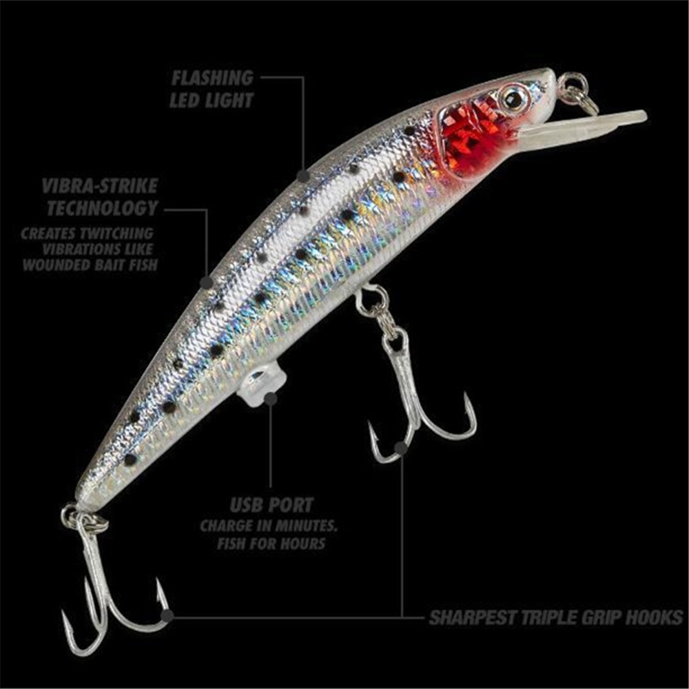 Fishing Lures LED Electric Life-Like Bait