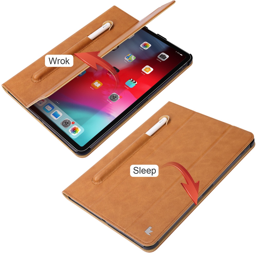 iPad Pro Cover 11-inch Leather Flip Case