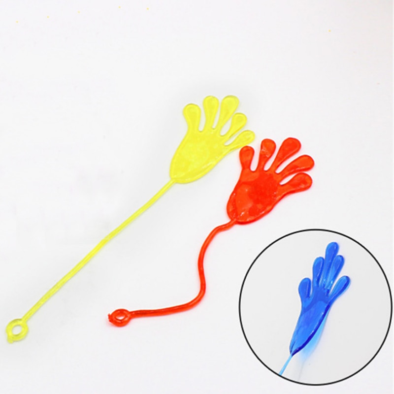 Stretchy Sticky Hand Toys (10pcs)