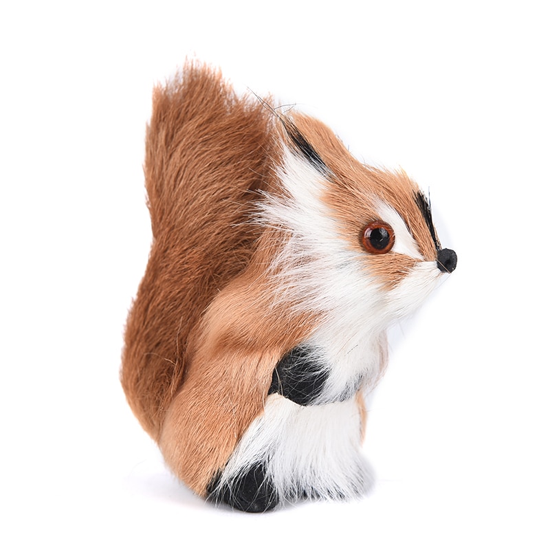 Simulation Fake Squirrel Plush Decor