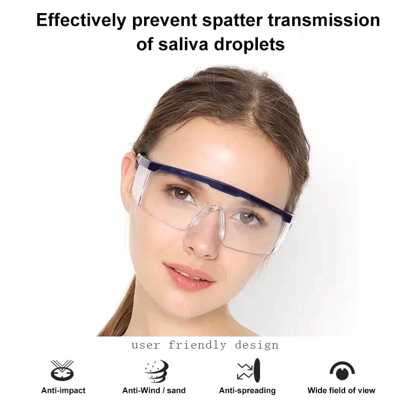 Safety Goggles Transparent Glasses