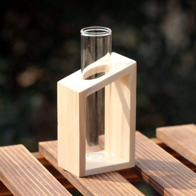 Test Tube Vase Glass Plant Holder