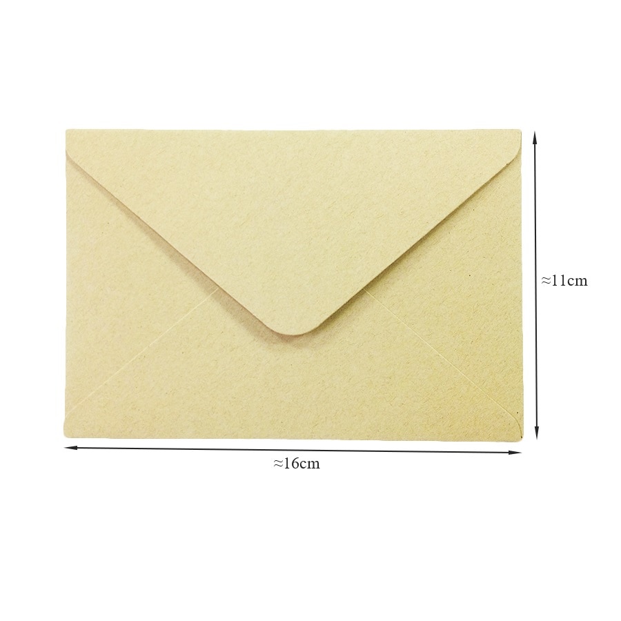 Kraft Paper Envelopes Invitation Wrappers (50pcs)