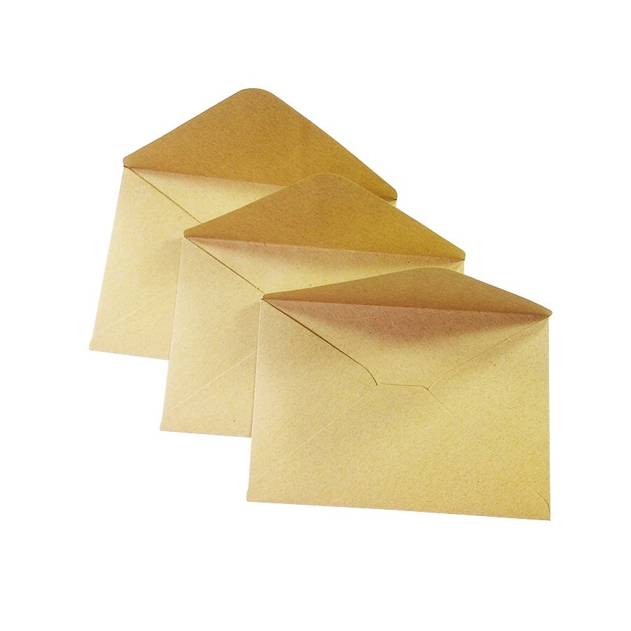 Kraft Paper Envelopes Invitation Wrappers (50pcs)