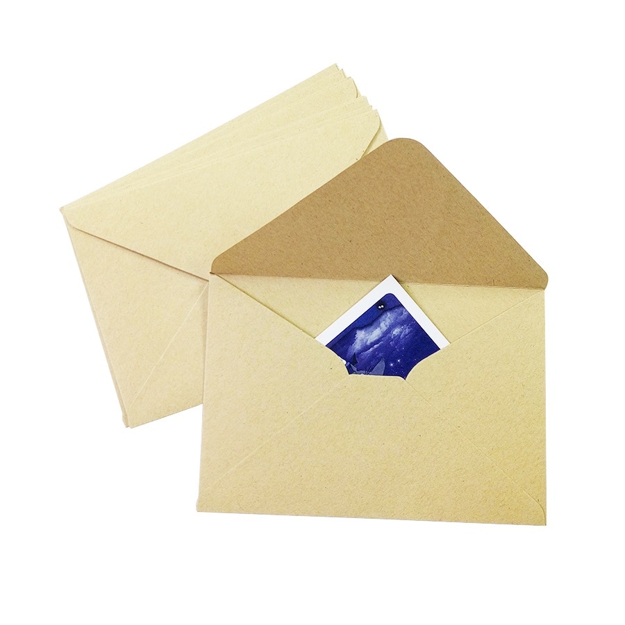 Kraft Paper Envelopes Invitation Wrappers (50pcs)