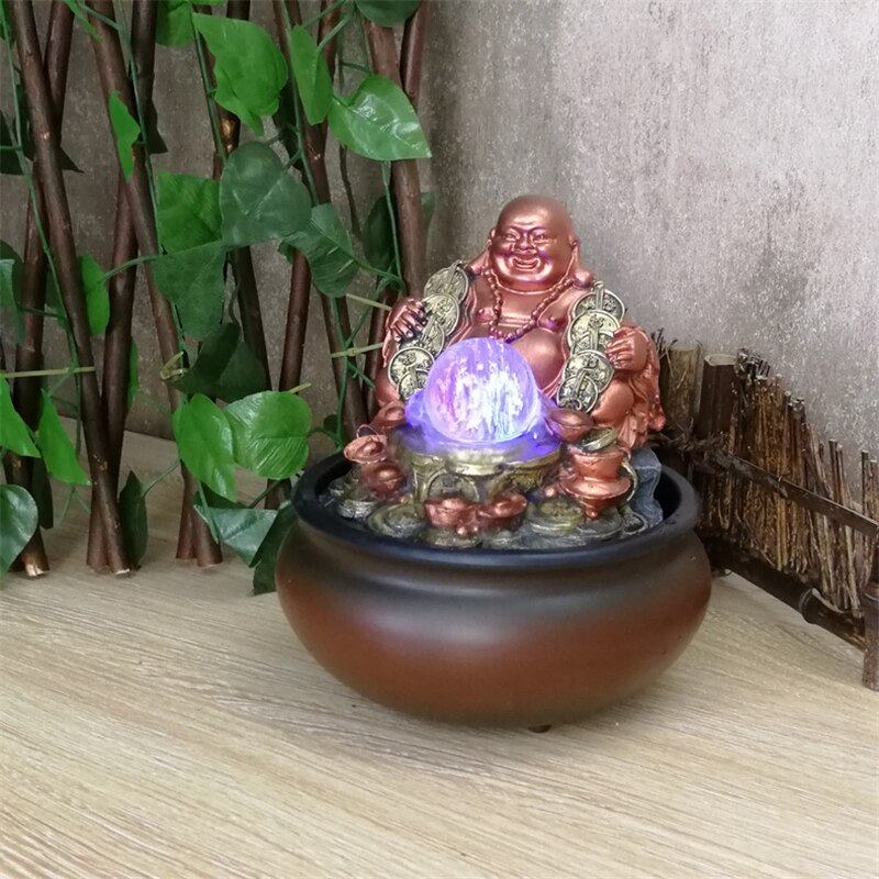 Buddha Indoor Fountain Lucky Charm